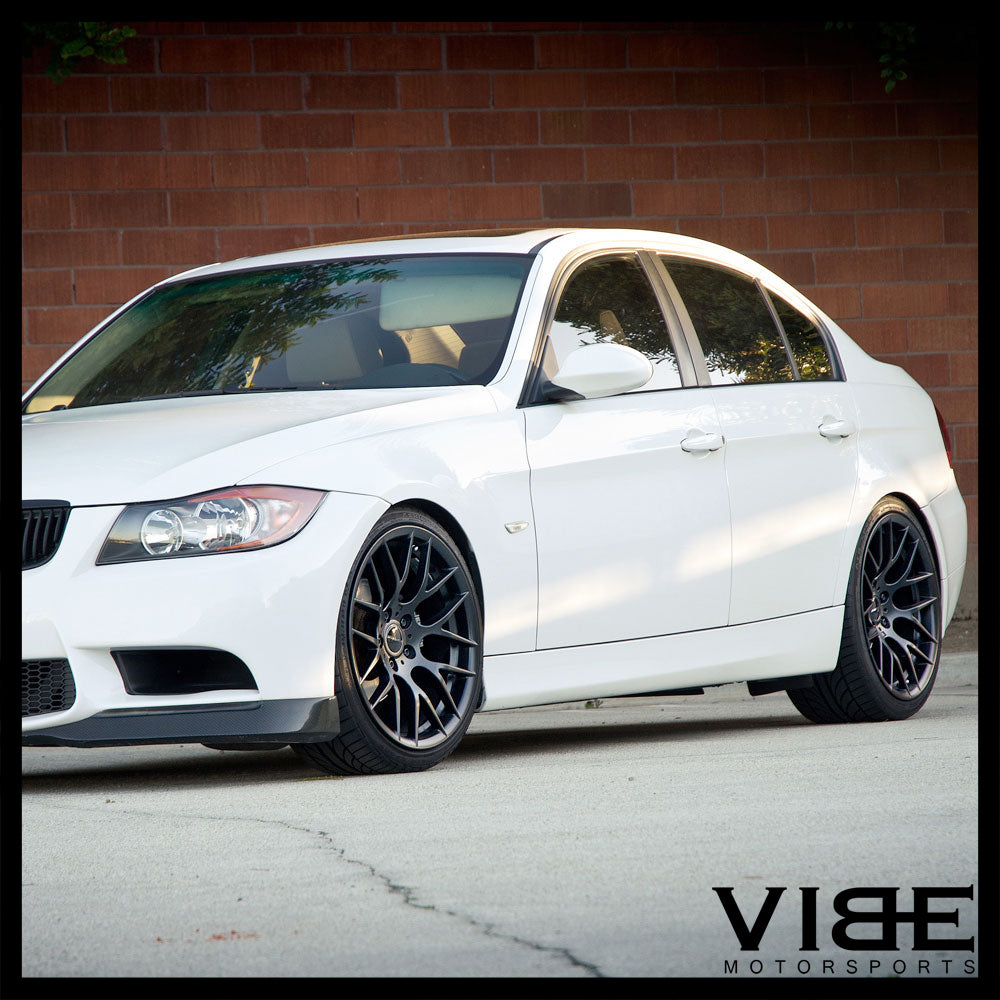 18" AVANT GARDE M359 BLACK WHEELS RIMS FITS BMW E90 325 328 330 335 SEDAN