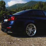 20" HRE FF11 Silver Forged Concave Wheels Rims Fits 2013-2022 Lexus IS200 IS350