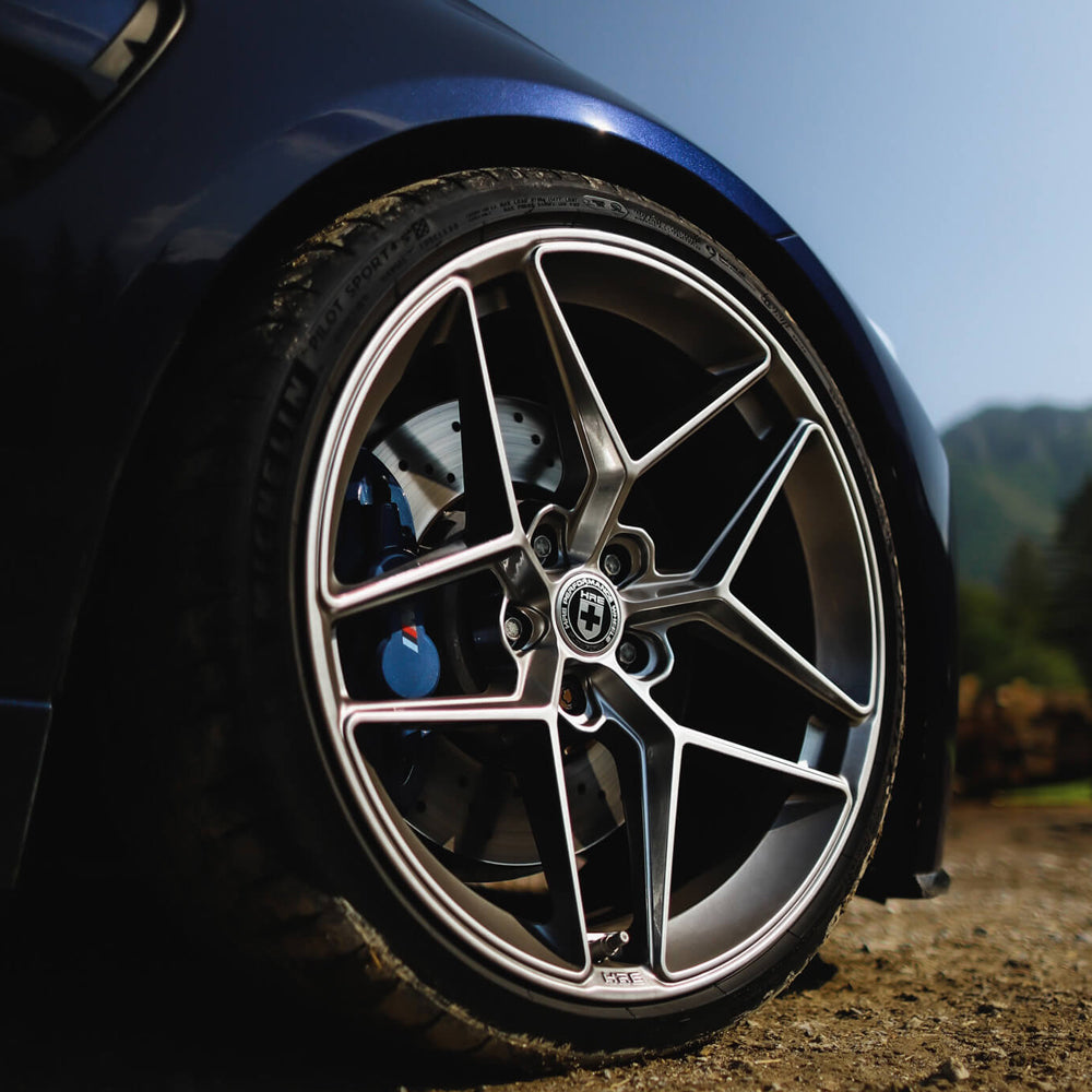 20" HRE FF11 Silver Forged Concave Wheels Rims Fits 2015-2019 Lexus GS F