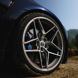 20" HRE FF11 Silver 20x9.5 20x11 Forged Concave Wheels Rims Fits BMW F80 M3