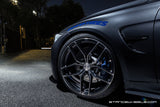 20" STANCE SF03 SILVER FORGED CONCAVE WHEELS RIMS FITS BMW F80 M3
