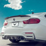 Vorsteiner VRS GTS Rear Diffuser Carbon Fiber PP 2x2 Glossy Fits BMW F80 M3