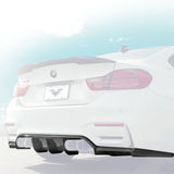 Vorsteiner VRS GTS Rear Diffuser Carbon Fiber PP 2x2 Glossy Fits BMW F80 M3