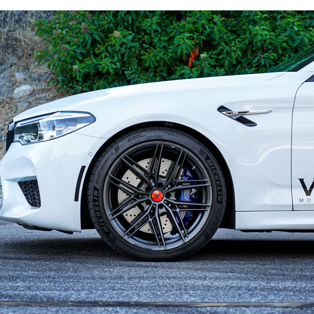 20" VORSTEINER V-FF 112 FORGED CONCAVE GRAPHITE WHEELS RIMS FITS FERRARI 488