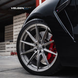 22" Velgen VF10 22x10.5 Brushed Titanium Concave Wheels Rims Fits Audi Q8 SQ8
