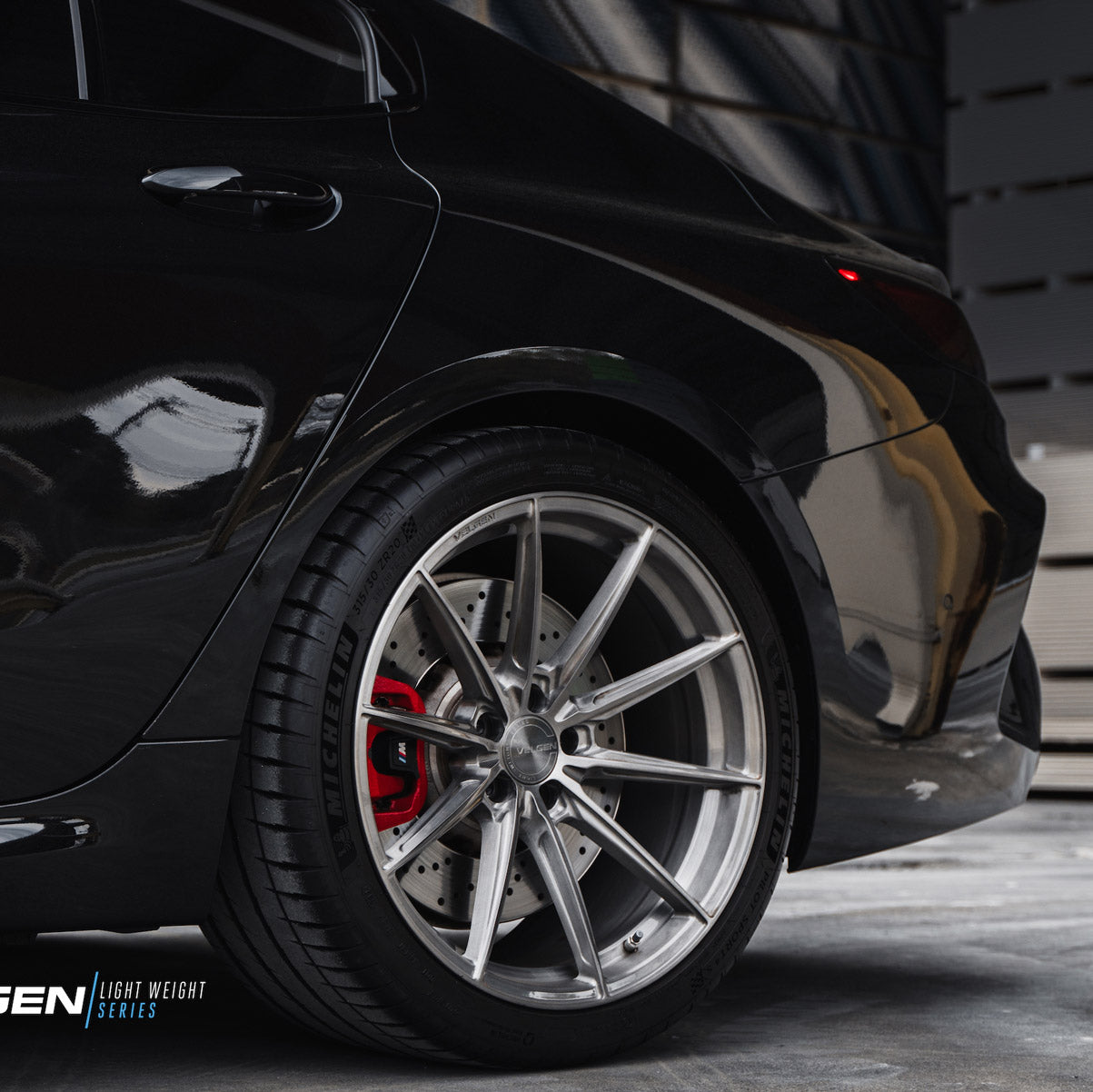 22" Velgen VF10 22x10.5 Brushed Titanium Concave Wheels Rims Fits Audi Q8 SQ8