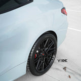 20" Vossen HF7 Gloss Black 20x9 20x10 Concave Wheels Rims Fits BMW G22 4 Series
