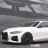 20" Avant Garde M570R Black 20x9 Concave Wheels Rims Fits Audi S6