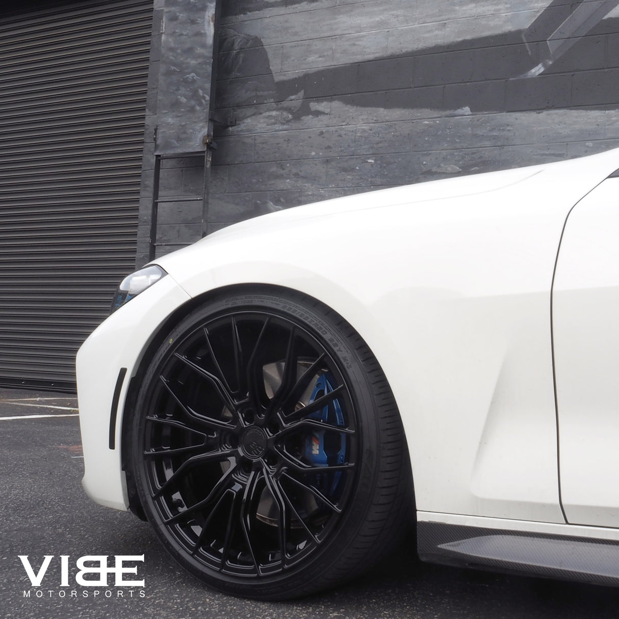 19" Avant Garde M570R Black Concave Wheels Rims Fits BMW 325i 328i 335i