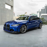 20" HRE FF28 Silver 20x9.5 20x10.5 Forged Concave Wheels Rims Fits BMW G80 M3
