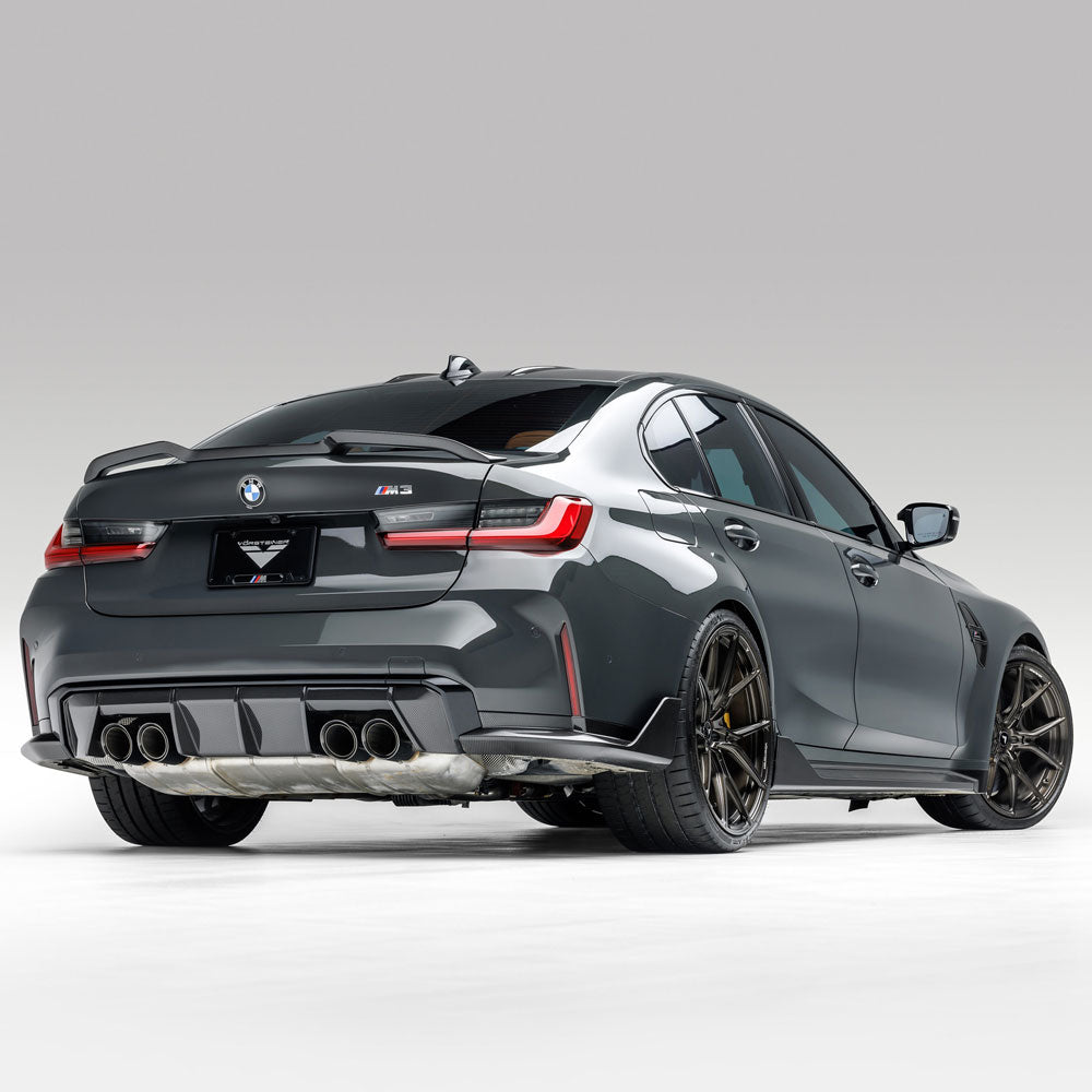 Vorsteiner Aero VRS Decklid Spoiler Carbon Fiber 2x2 Glossy Fits BMW G80 M3