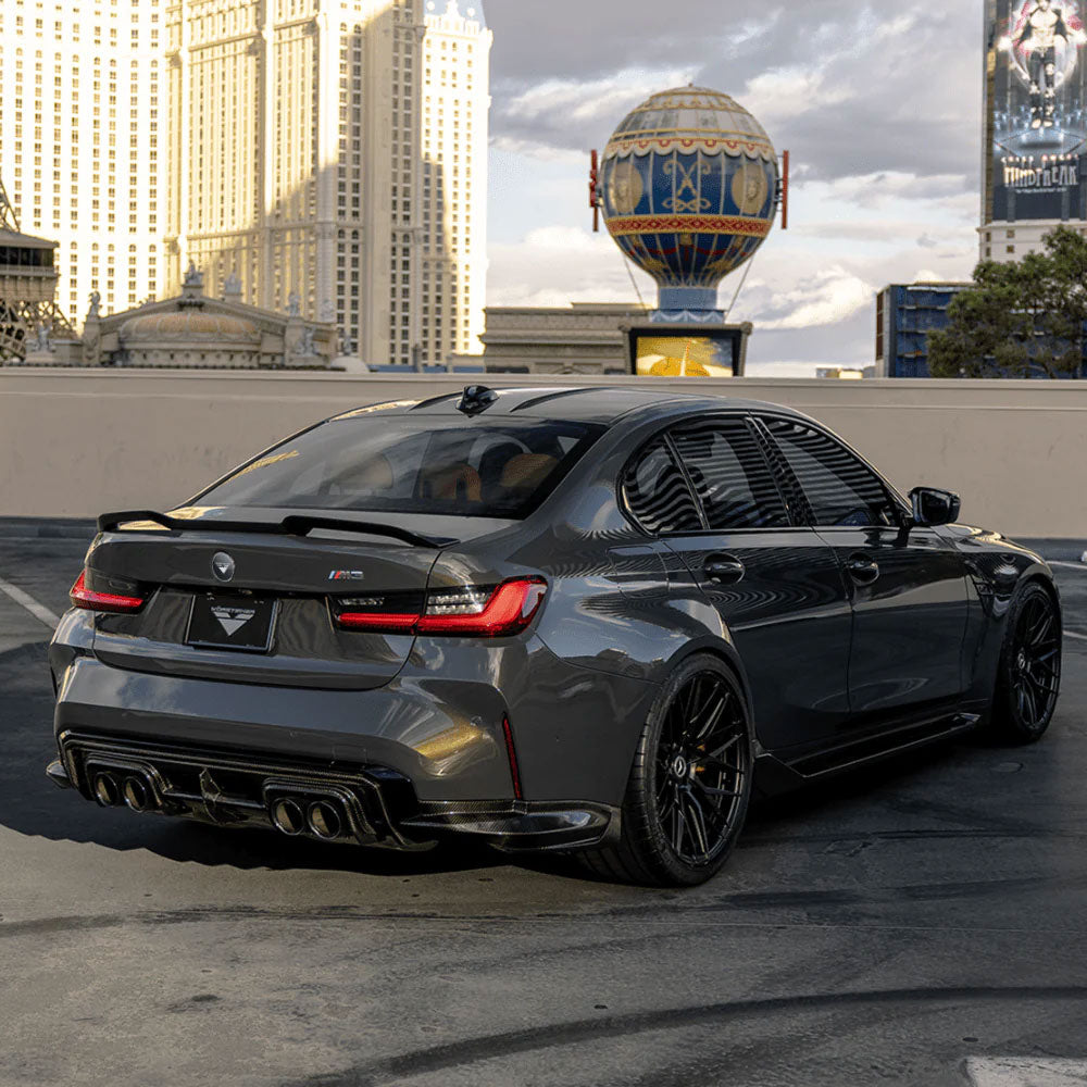 Vorsteiner Aero VRS Rear Diffuser Carbon Fiber 2x2 Glossy Fits BMW G80 M3