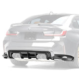 Vorsteiner Aero VRS Rear Diffuser Carbon Fiber 2x2 Glossy Fits BMW G80 M3