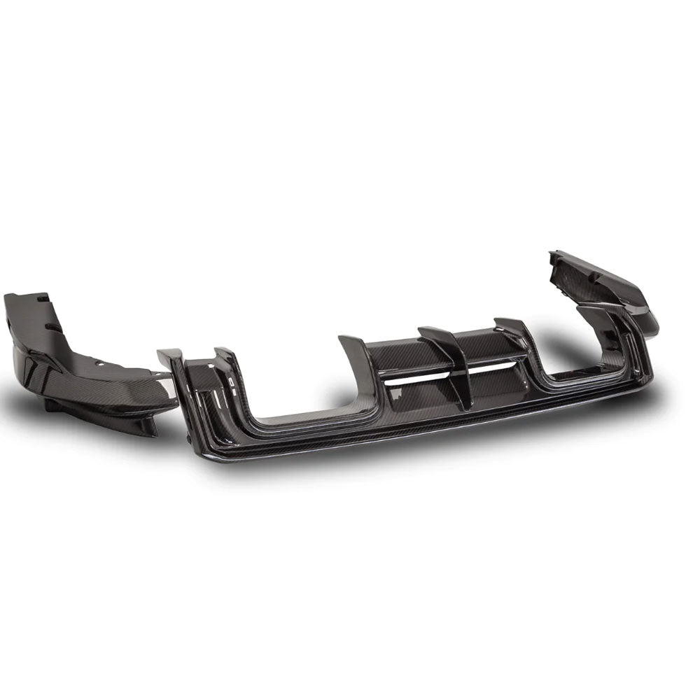 Vorsteiner Aero VRS Rear Diffuser Carbon Fiber 2x2 Glossy Fits BMW G80 M3