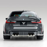 Vorsteiner Aero VRS Rear Diffuser Carbon Fiber 2x2 Glossy Fits BMW G80 M3