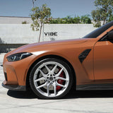 20" MV Forged MVF5 Silver 20x10 20x11 Concave Wheels Rims Fits BMW G80 M3