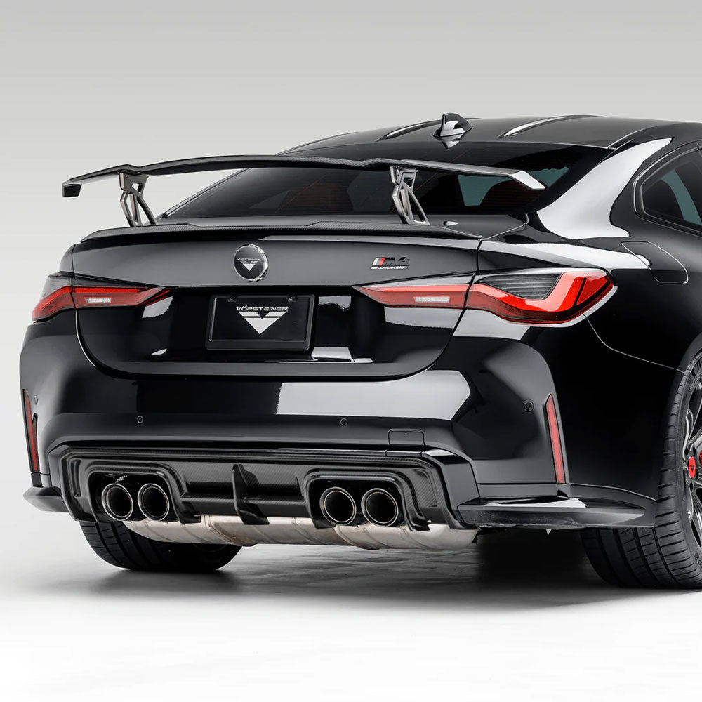 Vorsteiner Aero VRS Rear Diffuser Carbon Fiber 2x2 Glossy Fits BMW G82 M4