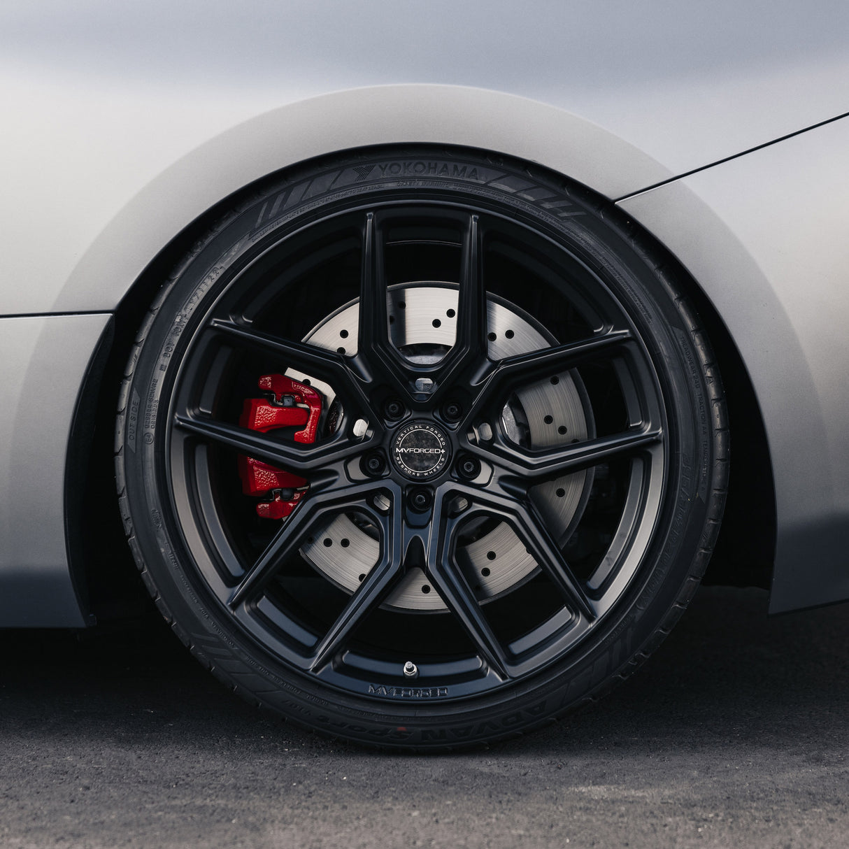 20" MV Forged MVF5 Black 20x9.5 20x10.5 Concave Wheels Rims Fits BMW G80 M3