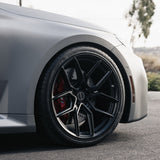 20" MV Forged MVF5 Black Concave Wheels Rims Fits BMW G30 530 540 550