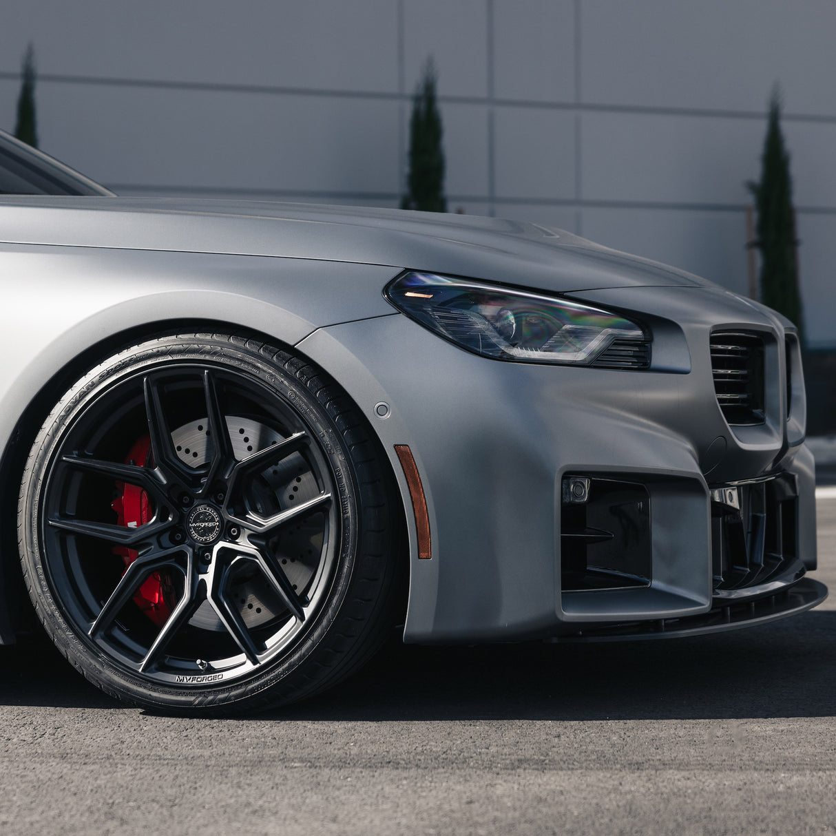 20" MV Forged MVF5 Black 20x9.5 20x10.5 Concave Wheels Rims Fits BMW G80 M3