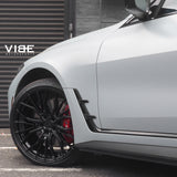 20" Avant Garde M570R Black 20x9 20x10.5 Concave Wheels Rims Fits BMW 5 Series