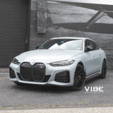 20" Avant Garde M570R Black 20x9 20x10.5 Concave Wheels Rims Fits BMW 740 750