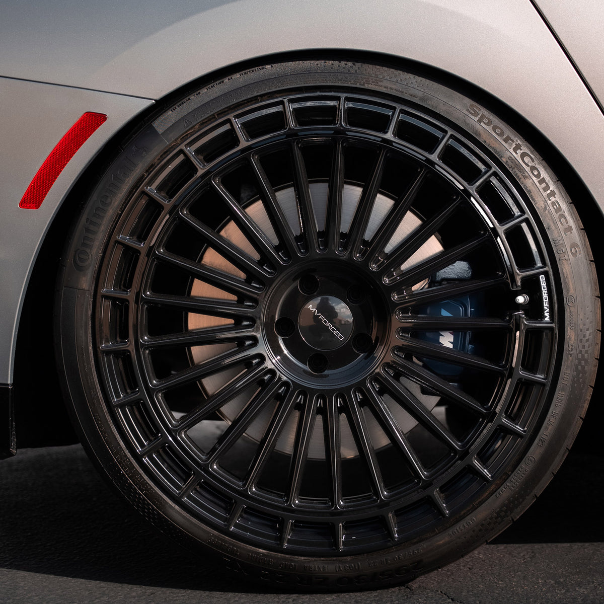 22" MV Forged MVF40 Black 22X10 Concave Wheels Rims Fits Mercedes-Benz ML Class