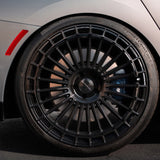 24" MV Forged MVF40 Black 24x10 Concave Wheels Rims Fits BMW G07 X7