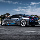 21" Ferrada FR8 Silver 21x9 Forged Concave Wheels Rims Fits Tesla Model S