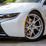 20" Vorsteiner V-FF 103 Forged Concave Silver Wheels Rims Fits Nissan GT-R