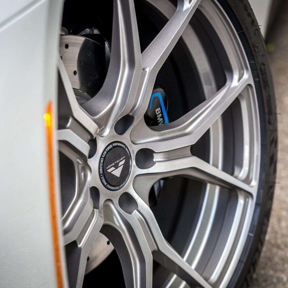 20" Vorsteiner V-FF 103 Forged Concave Silver Wheels Rims Fits Nissan GT-R