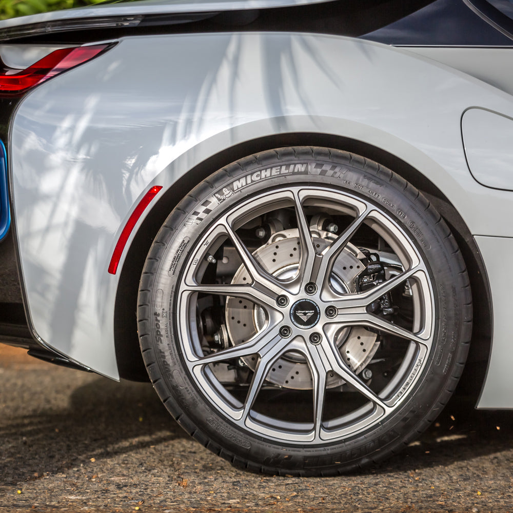 20" Vorsteiner V-FF 103 Forged Concave Silver Wheels Rims Fits Nissan GT-R