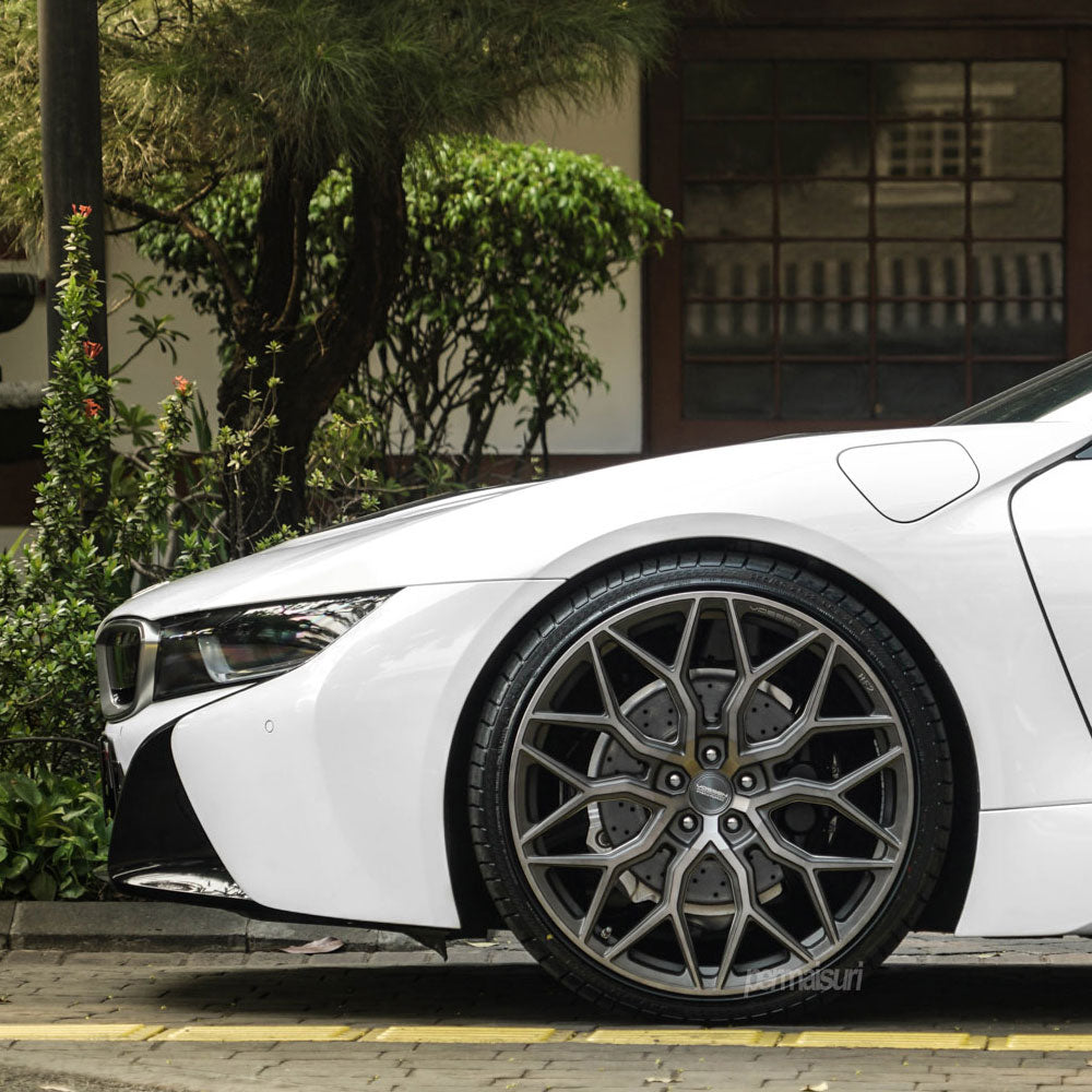 20" Vossen HF2 Grey 20X8.5 20X10 1154 Concave Wheels Rims Fits BMW E90 E92 E93 M