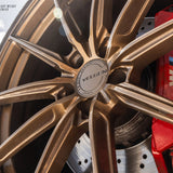 20" Velgen VF10 20x10.5 Gloss Bronze Concave Wheels Rims Fits Audi RS5