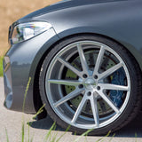 20" Vossen VFS-1 Silver 20x9 20x10 Forged Wheels Rims Fits BMW 5 Series xDrive