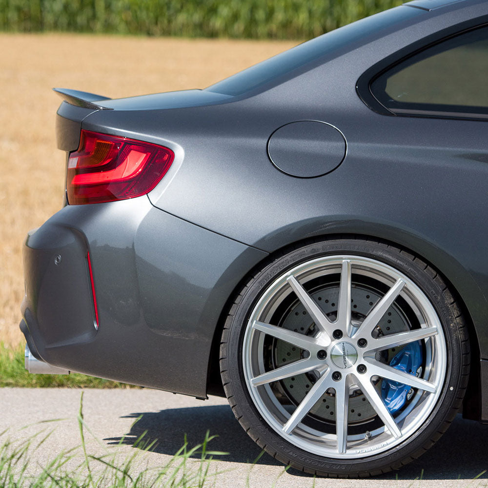 20" Vossen VFS-1 Silver 20x9 20x10 Forged Wheels Rims Fits BMW 5 Series xDrive