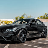 22" Brixton Forged RF7 Black Concave Wheels Rims Fits BMW G12 740 750