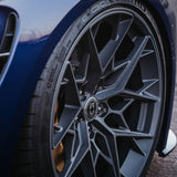 20" HRE FF10 Black 20x10 20x11 Forged Concave Wheels Rims Fits Ford Mustang