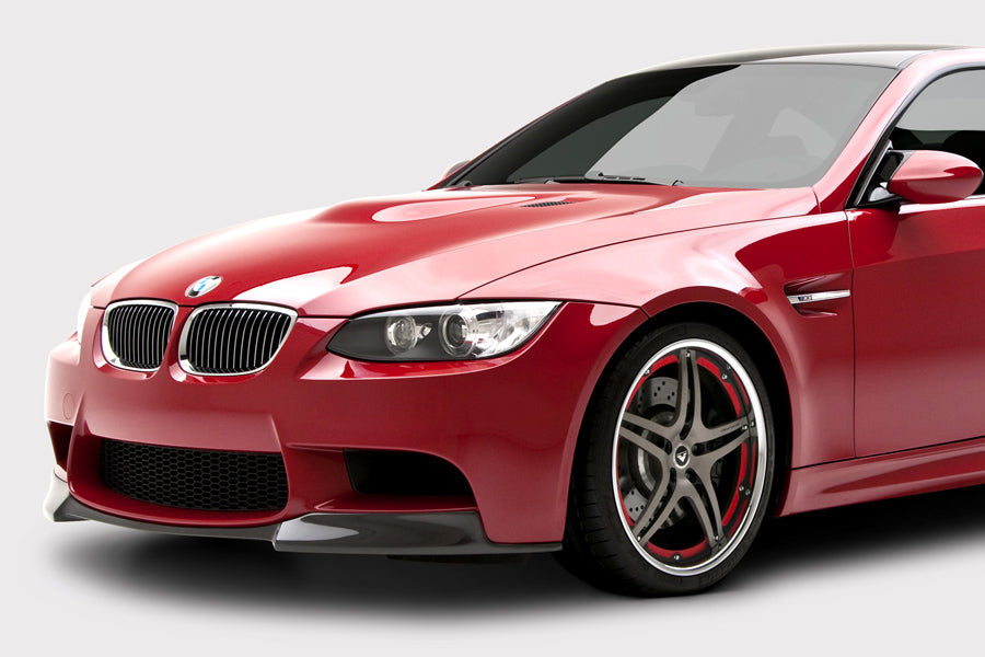 Vorsteiner VRS Aero Front Add On Spoiler Carbon Fiber Fits BMW E90 M3 Sedan