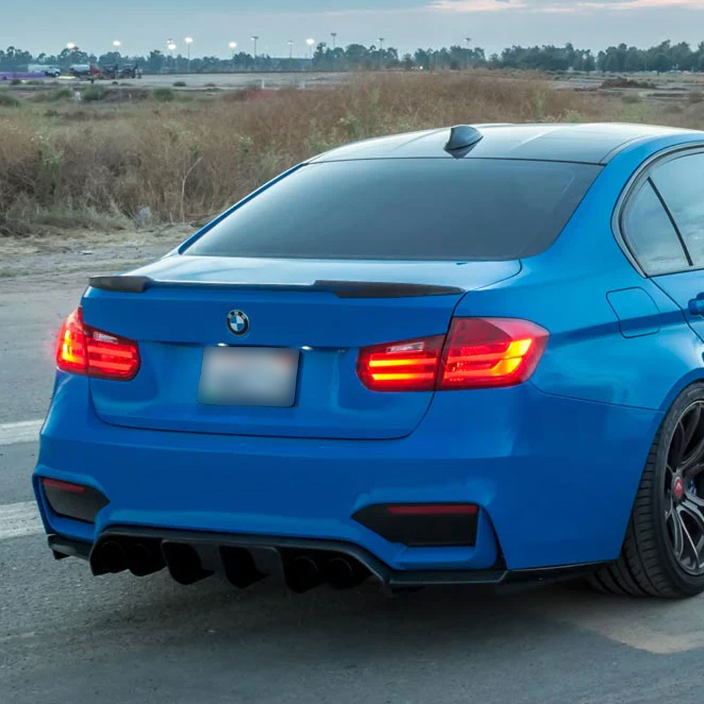 Vorsteiner Aero EVO Decklid Spoiler Carbon Fiber 1x1 Glossy Fits BMW F80 M3