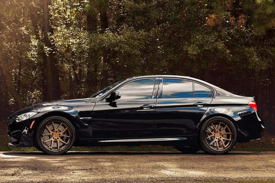 19" FERRADA FR2 BRONZE CONCAVE WHEELS RIMS FITS LEXUS ISF