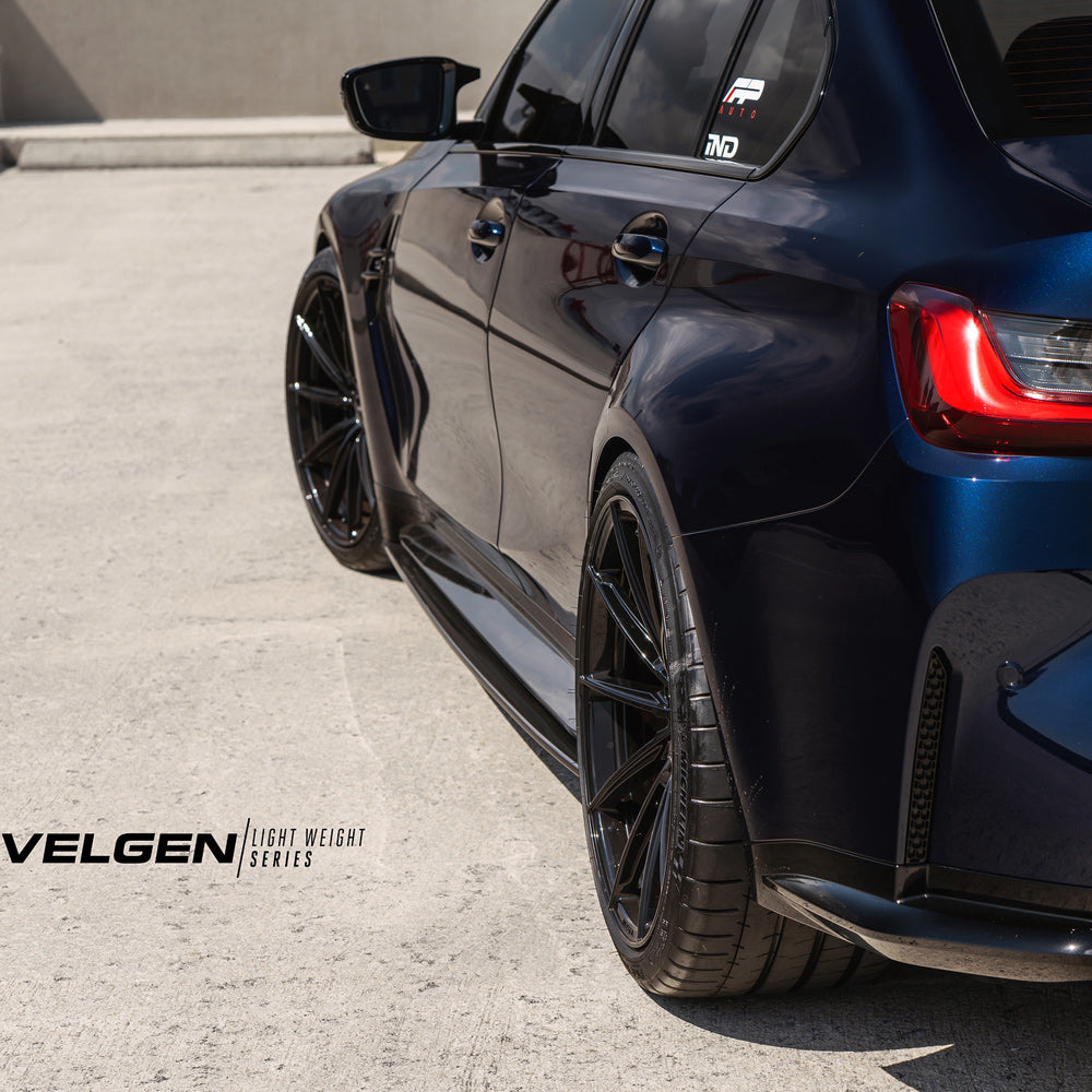 20" Velgen VF10 Black 20x9.5 20x10.5 Forged Wheels Rims Fits Tesla Model 3