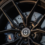 19" HRE FF21 Black Forged Concave Wheels Rims Fits Volkswagen MK7 Golf R GTI