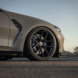 19" HRE FF21 Black Forged Concave Wheels Rims Fits Volkswagen MK7 Golf R GTI