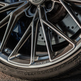 20" HRE FF28 Silver Forged Concave Wheels Rims Fits 2015-2022 Ford Mustang