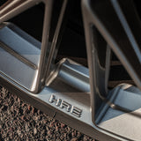 20" HRE FF28 Silver Forged Concave Wheels Rims Fits 2015-2022 Ford Mustang