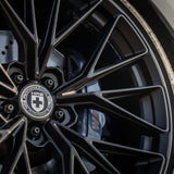20" HRE FF28 Black 20x9 20x10 Forged Concave Wheels Rims Fits Lexus RC200 RC350