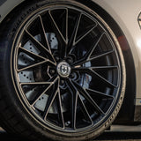 20" HRE FF28 Black 20x9 20x10 Forged Concave Wheels Rims Fits Tesla Model 3
