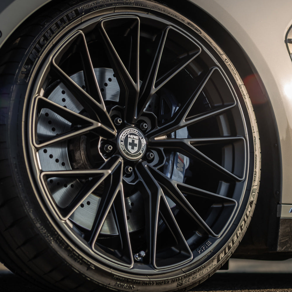 20" HRE FF28 Black 20x9.5 20x10.5 Forged Concave Wheels Rims Fits BMW G80 M3