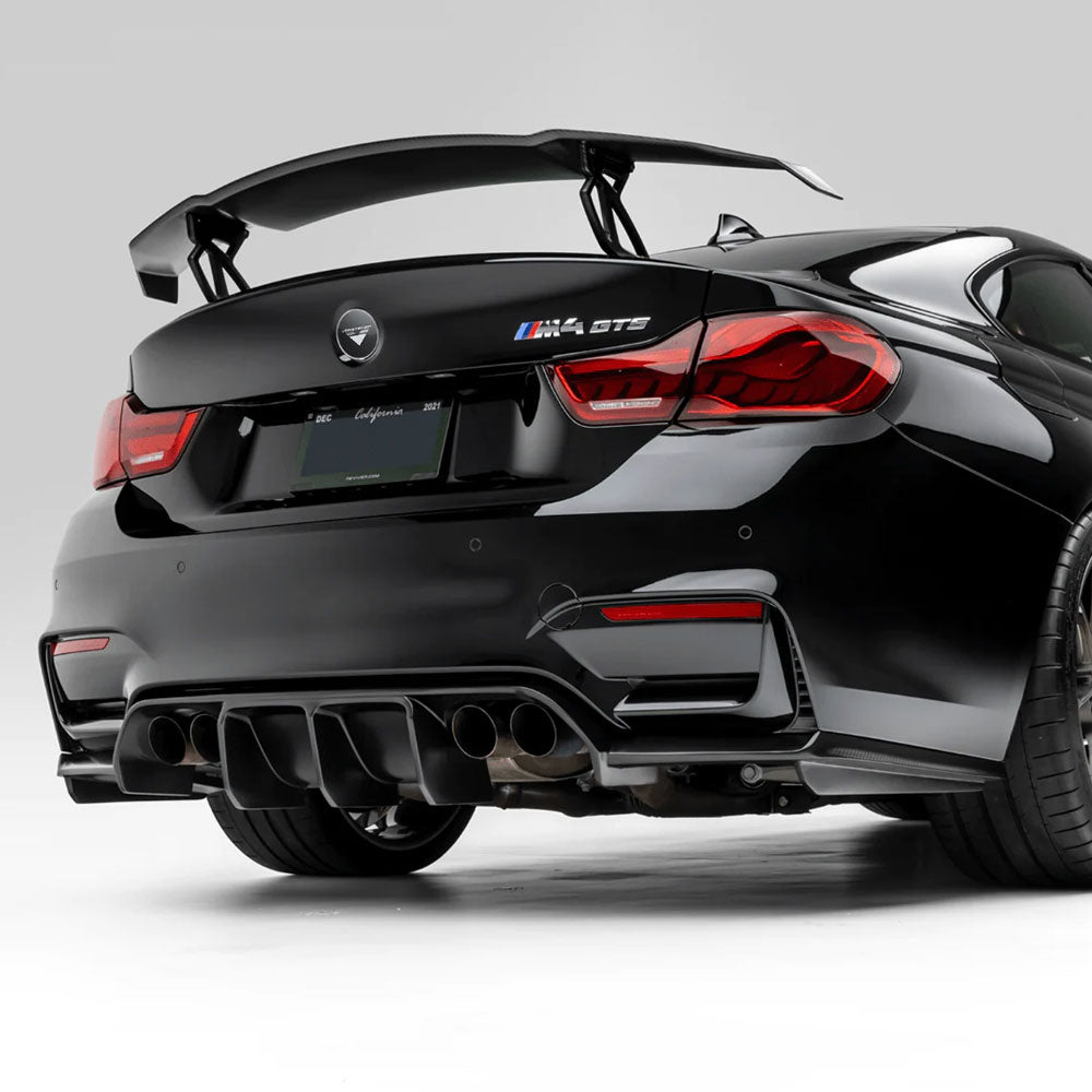 Vorsteiner Aero VRS GTS Uprights Matte Black For Wing Blade Fits BMW F8X M3 M4